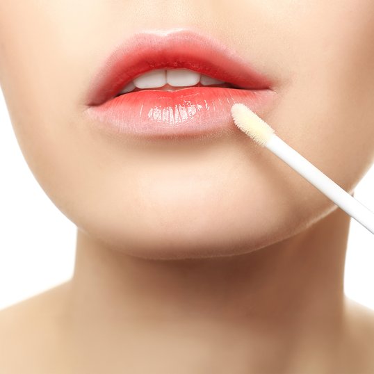 Koreański makijaż ust blurred lips