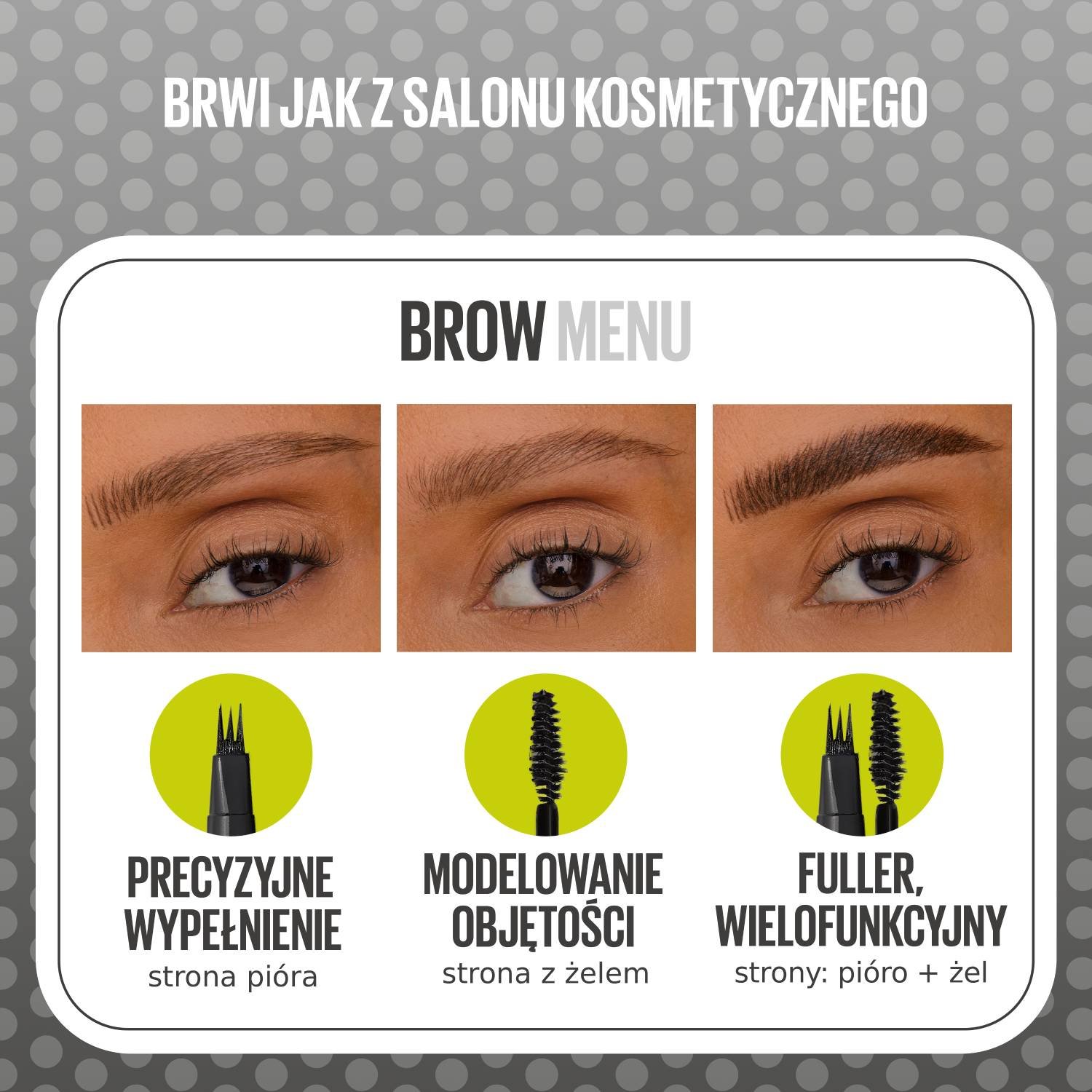MNY Eye Brow Inserts 2026 ATF Brow Menu