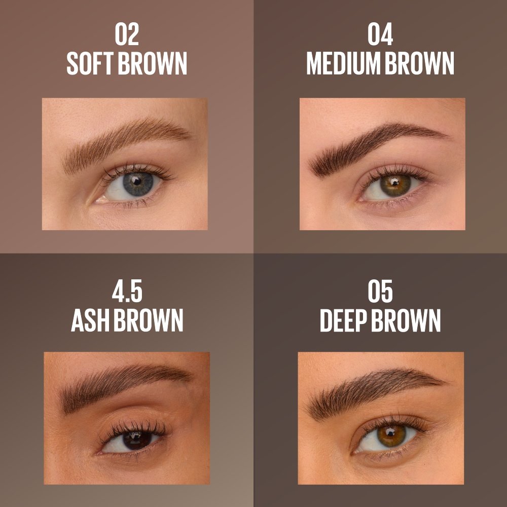 MNY Eye Brow Inserts 2026 ATF Shade Guide EU odcienie PL