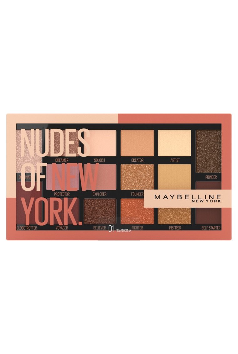 Maybelline Nudes of New York Eyeshadow palette 041554578768 c
