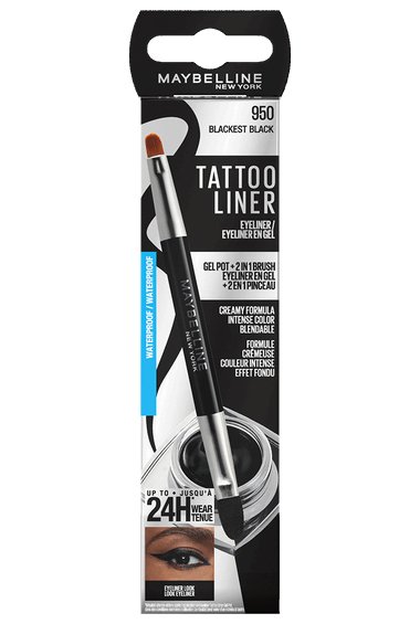 Maybelline Tattoo Liner Gel Pot BOX 950 Blackest Black 03600530588039 AV1