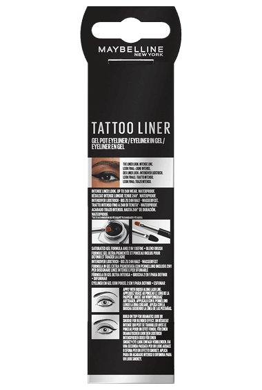 Maybelline Tattoo Liner Gel Pot BOX 950 Blackest Black 03600530588039 AV2