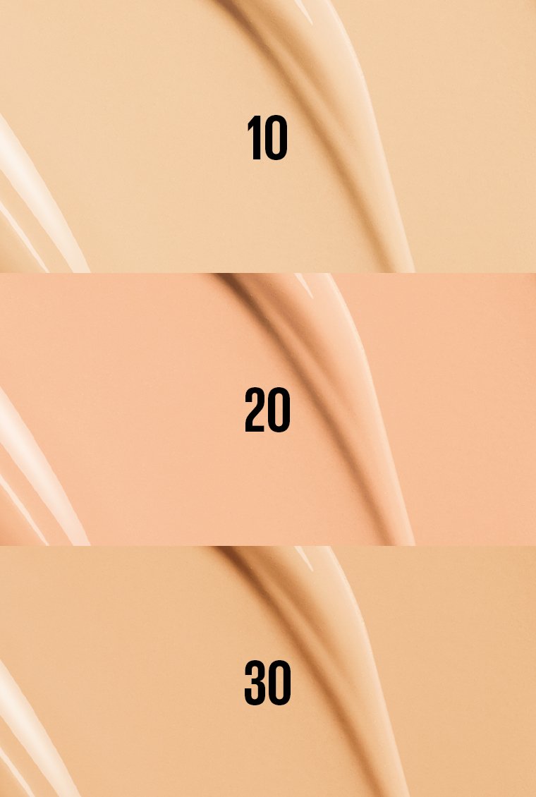 Próbki produktu Fit Me Krem BB w odcieniach 10, 20, 30