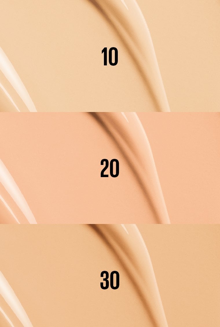 Próbki produktu Fit Me Krem BB w odcieniach 10, 20, 30