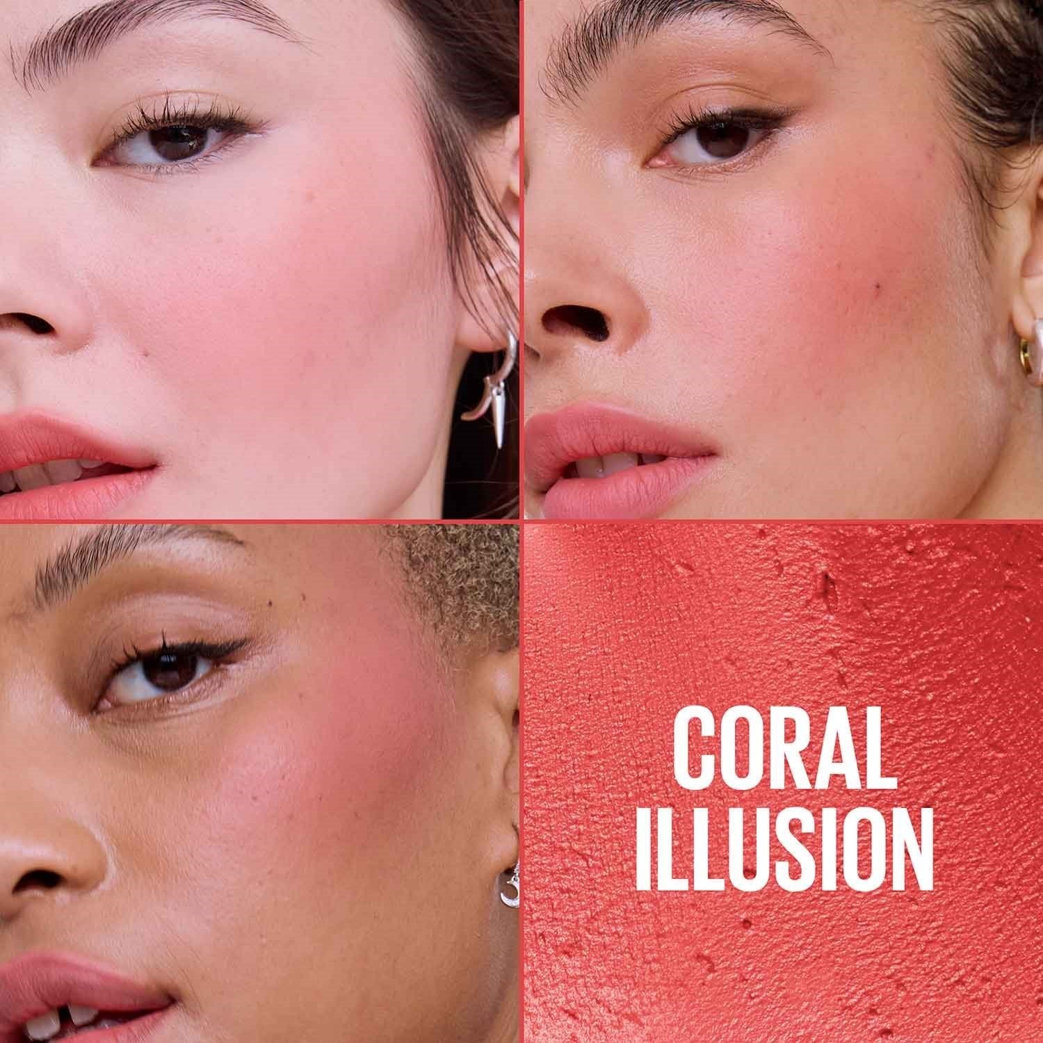 MNY Face Cloudtopia Shade Card 05 Coral Illusion