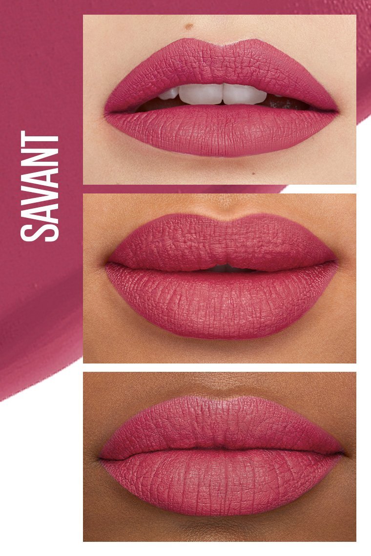 Usta pomalowane szminką Super Stay Matte Ink w kolorze 155 Savant