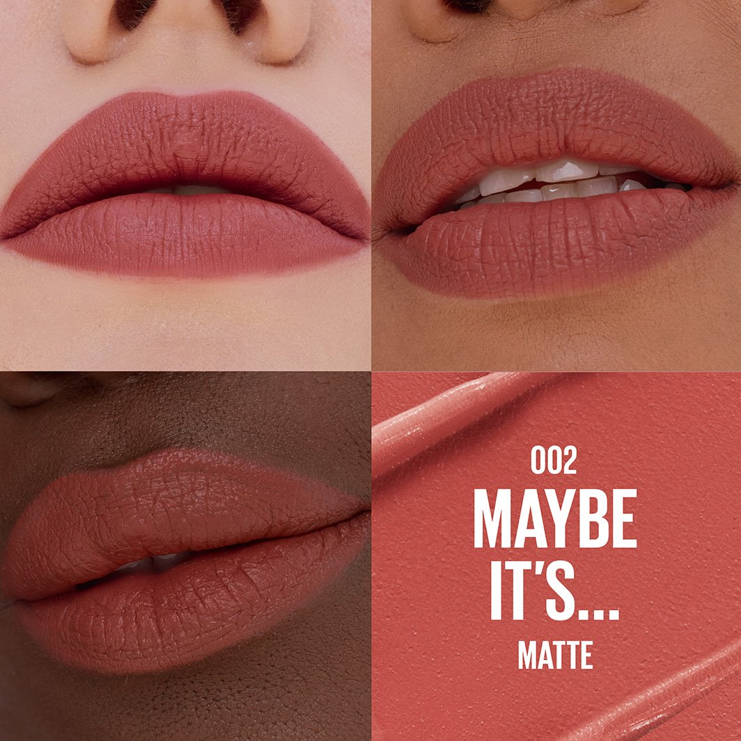 Maybelline New York Maybelline Serum Lipstick 002 Maybe It's, Szminka Matowa