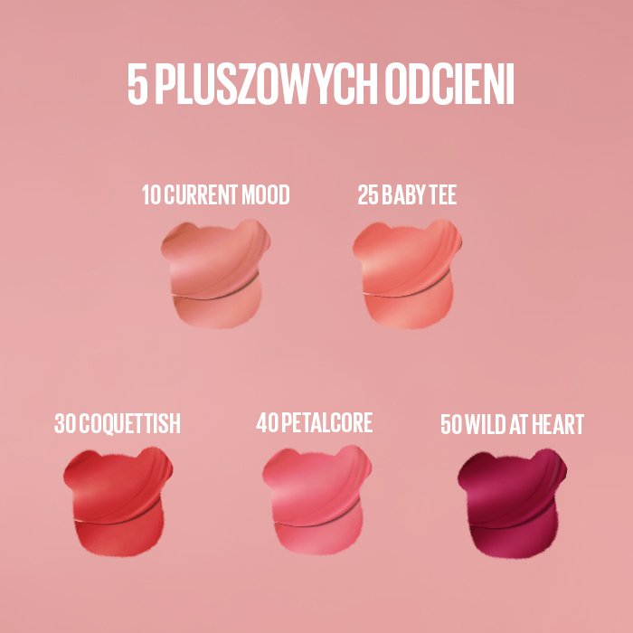 MAYBELLINE TEDDY TINT ATF SHADE RANGE MACROS PL 700x700 v2