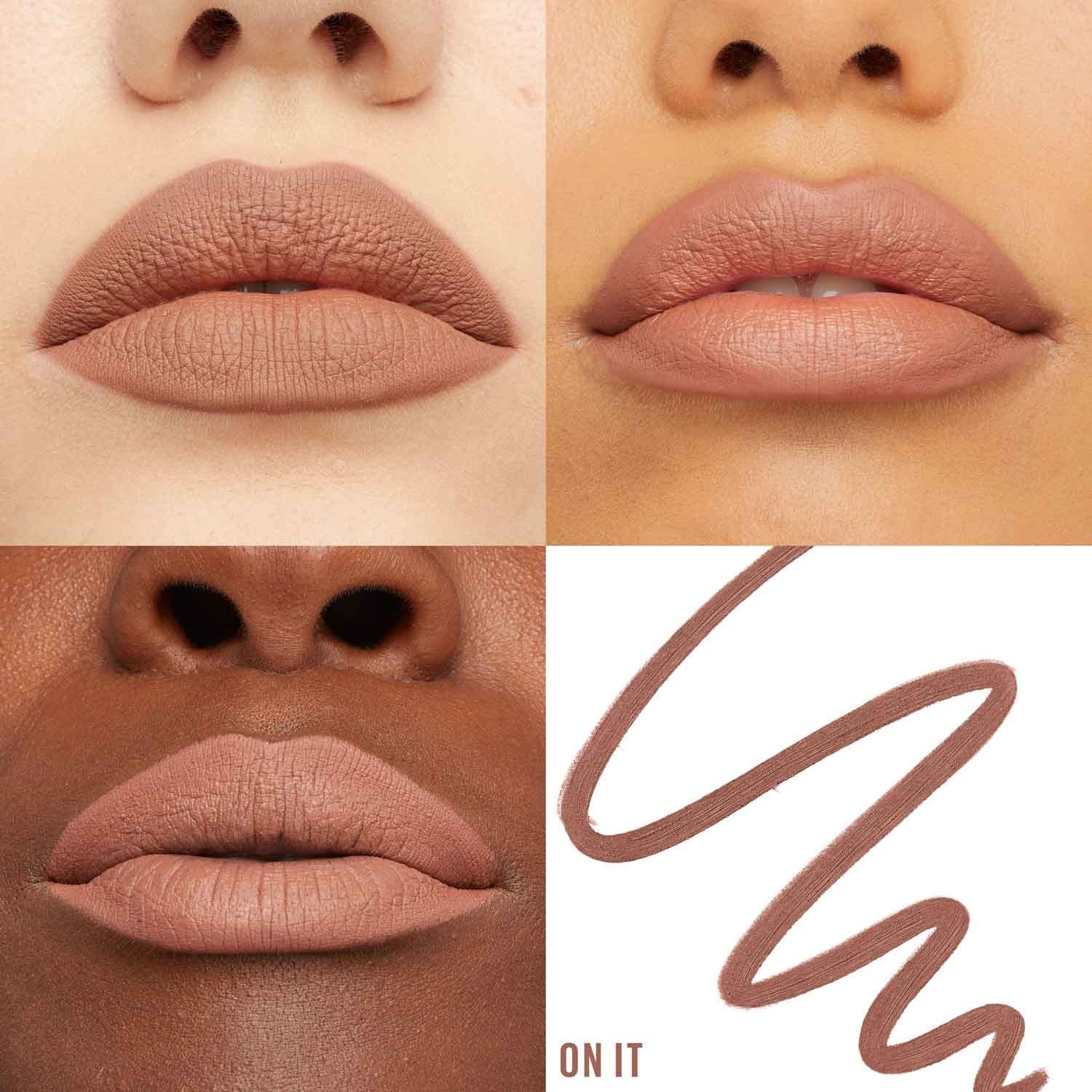 MNY Lip Lifter Liner On it Shade Card