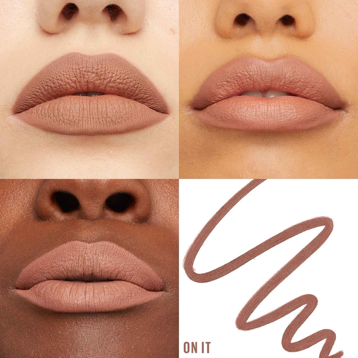 MNY Lip Lifter Liner On it Shade Card