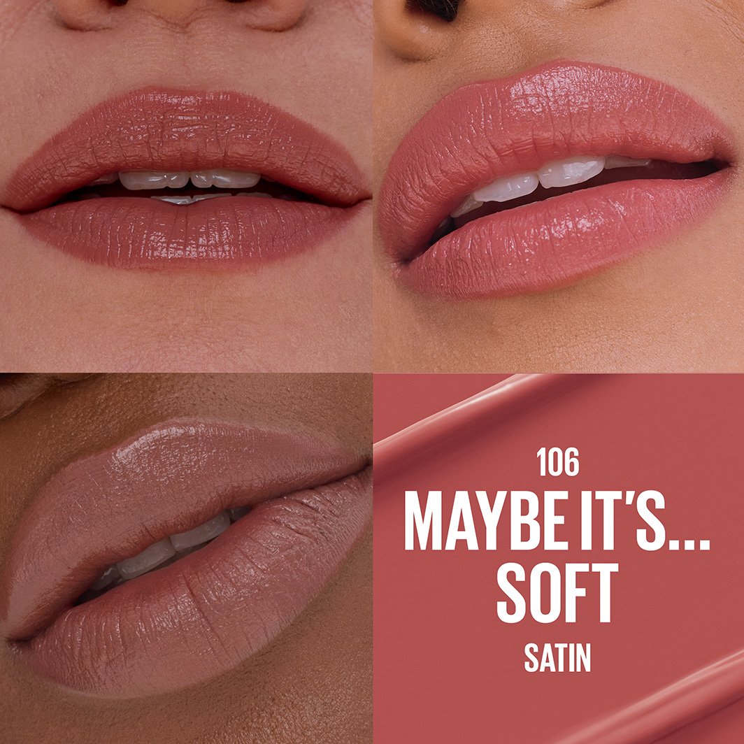 Maybelline New York Maybelline Serum Lipstick 106 Maybe It’s Soft